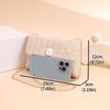 New Pearl Embellished Straw Bag Women's Summer Diagonal Straddle Bag Small Daisy Decorative Messenger Bag