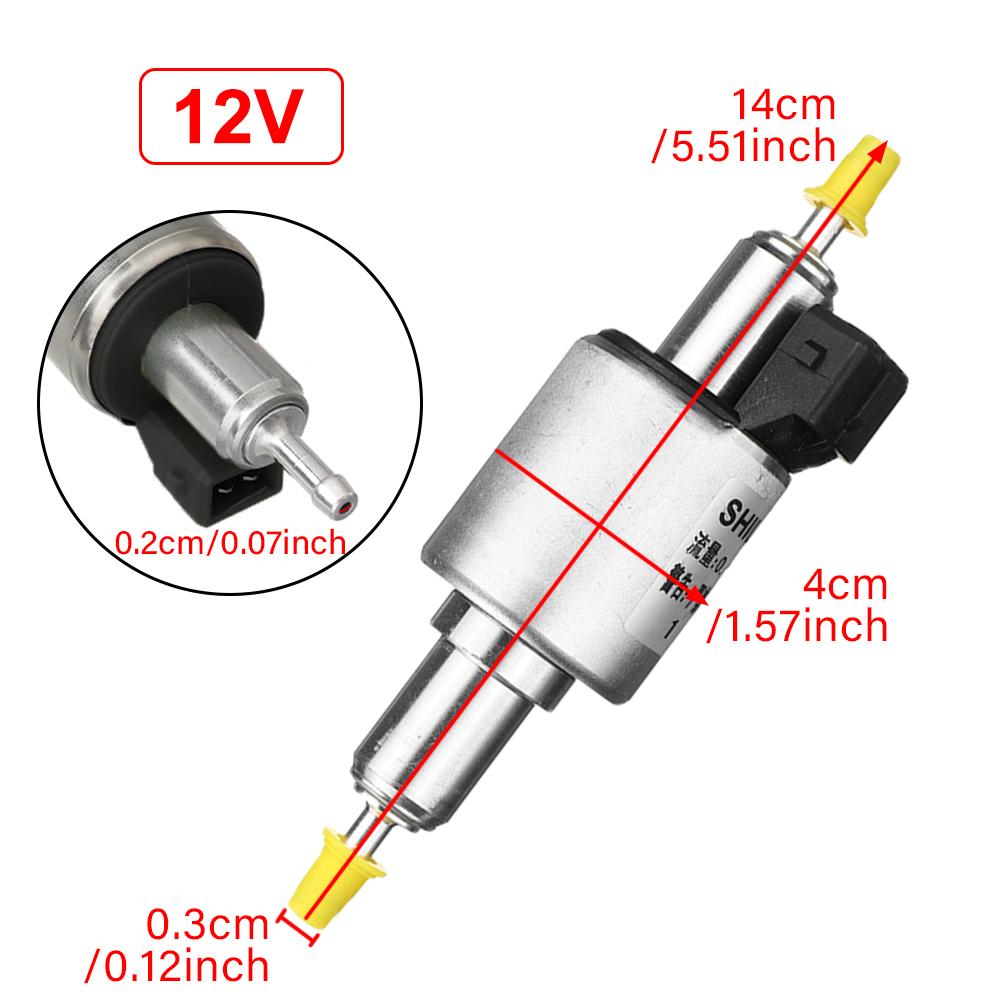 22ml Oil Pump Diesel Fuel Pump 12V24V 2000W5000W For Rubber Fuel Pump Bracket Holder Eberspacher Heater D2 D4 D5 Airtronic