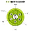 6 In 1 Power Washer Nozzle's,With 1/4 Inch Quick Connector,0 15 25 40 Degree Rotation Watering Rinse Soap Nozzle Tip