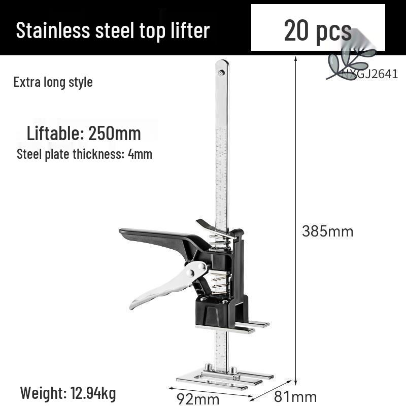 Multifunctional Door & Window Installation Lifter - Anti-Theft, Tile Leveling, Cabinet & Home Tool