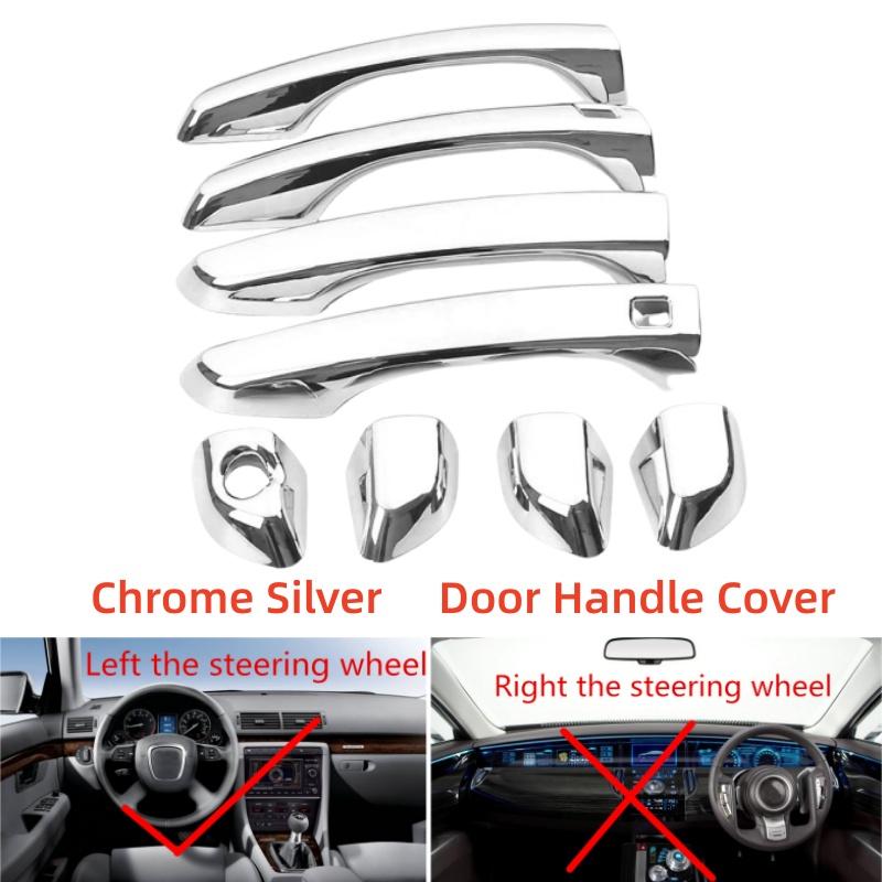 

Car Upgrade Sticker ABS Gloss Black Accessorie Plated Exterior Door Handle Cover Trim Paste Style For Hyundai Tucson 2015- L Chrome 1 Smart