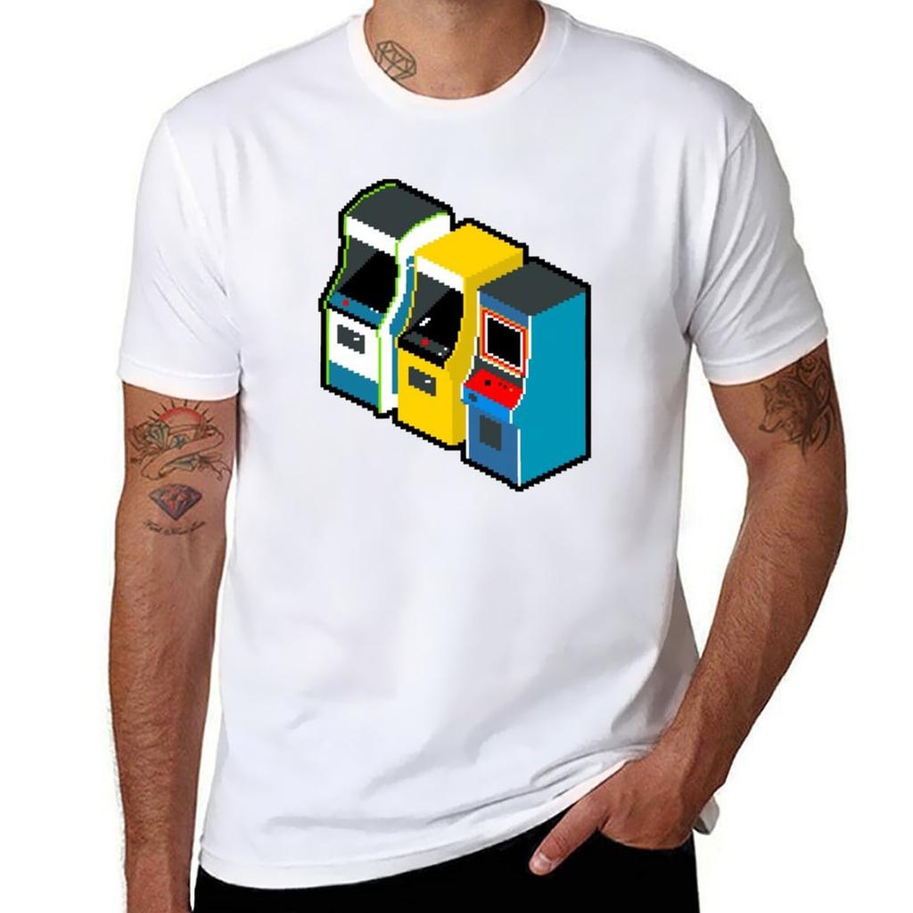 Arcade 80s Tshirt Soft Stretch Short Sleeve Top Tshirt