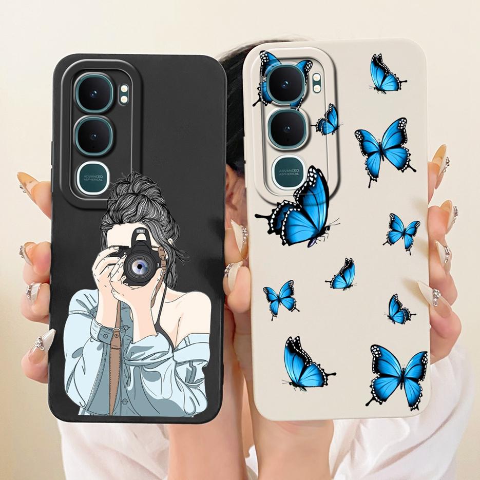 For Vivo Y31 5G Case V2521 Stylish Art Painted Cover Shockproof Soft TPU Phone Case For Vivo Y21d Y 21d VivoY31 5G Fundas Bumper