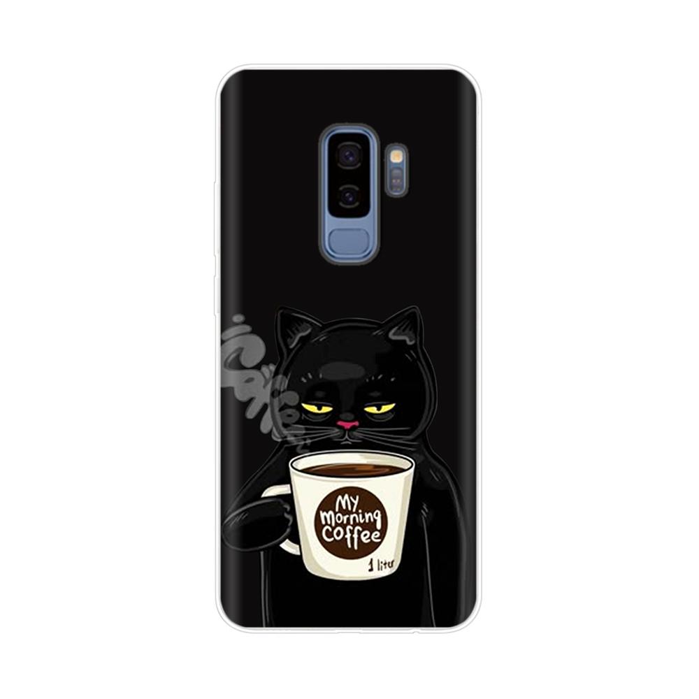 For Samsung Galaxy S9 Plus Phone Case Pretty Butterfly Pattern Soft Slim TPU Clear Silicone Cover For Samsung Galaxy S9 S9+ S 9