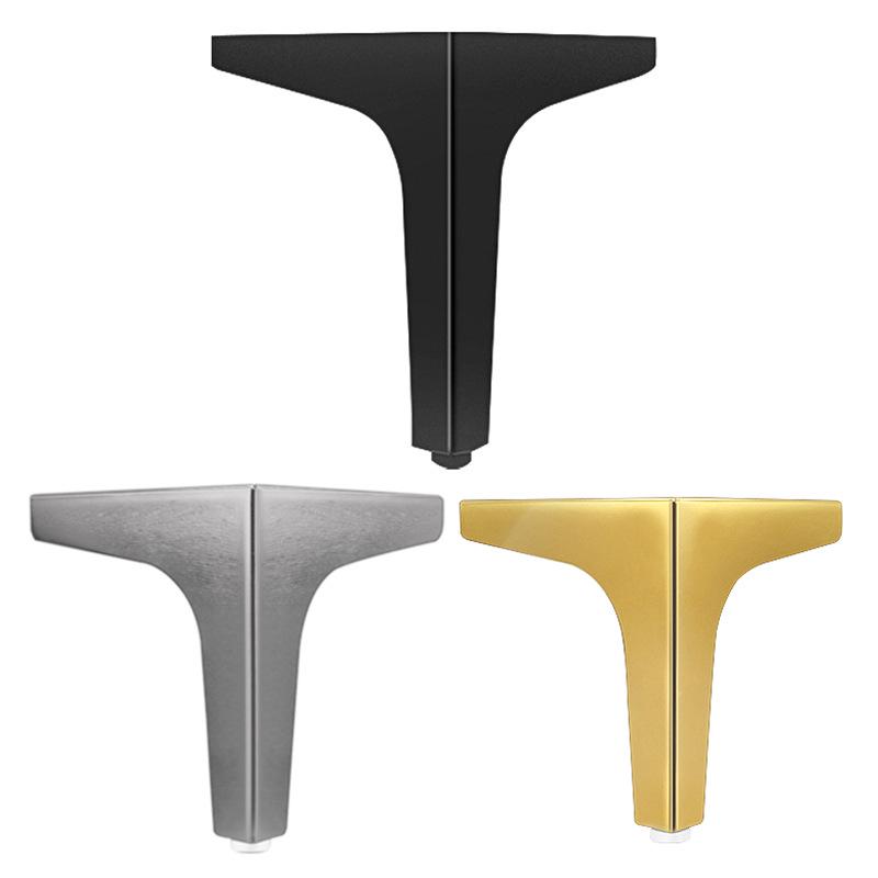 Metal Triangle Sofa, Cabinet & Table Support Legs - Heightening Furniture Legs