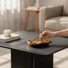 Banana Tray Gilded Shaped Textured for Coffee Table, Entryway, Living Room