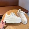 Fashion Spring White Chunky Shoes for Women Sneakers High Quality All-match Increasing Casual Platform Shoes Korean Kawaii Lolita Shoe