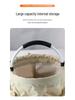 Lightweight Foldable Beach & Picnic Basket - Portable Handheld Storage and Wash Bag