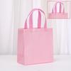 Colorful Shopping Bags 5Pcs Non-Woven Fabric Gift Bag Colored Hand-Held Bags Wedding Party Decoration Gift