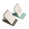 Mini Pu Desktop Makeup Mirror Portable Beauty Adjustable Makeup Stand Mirror Foldable Pocket Compact Vanity Cosmetic Mirrors