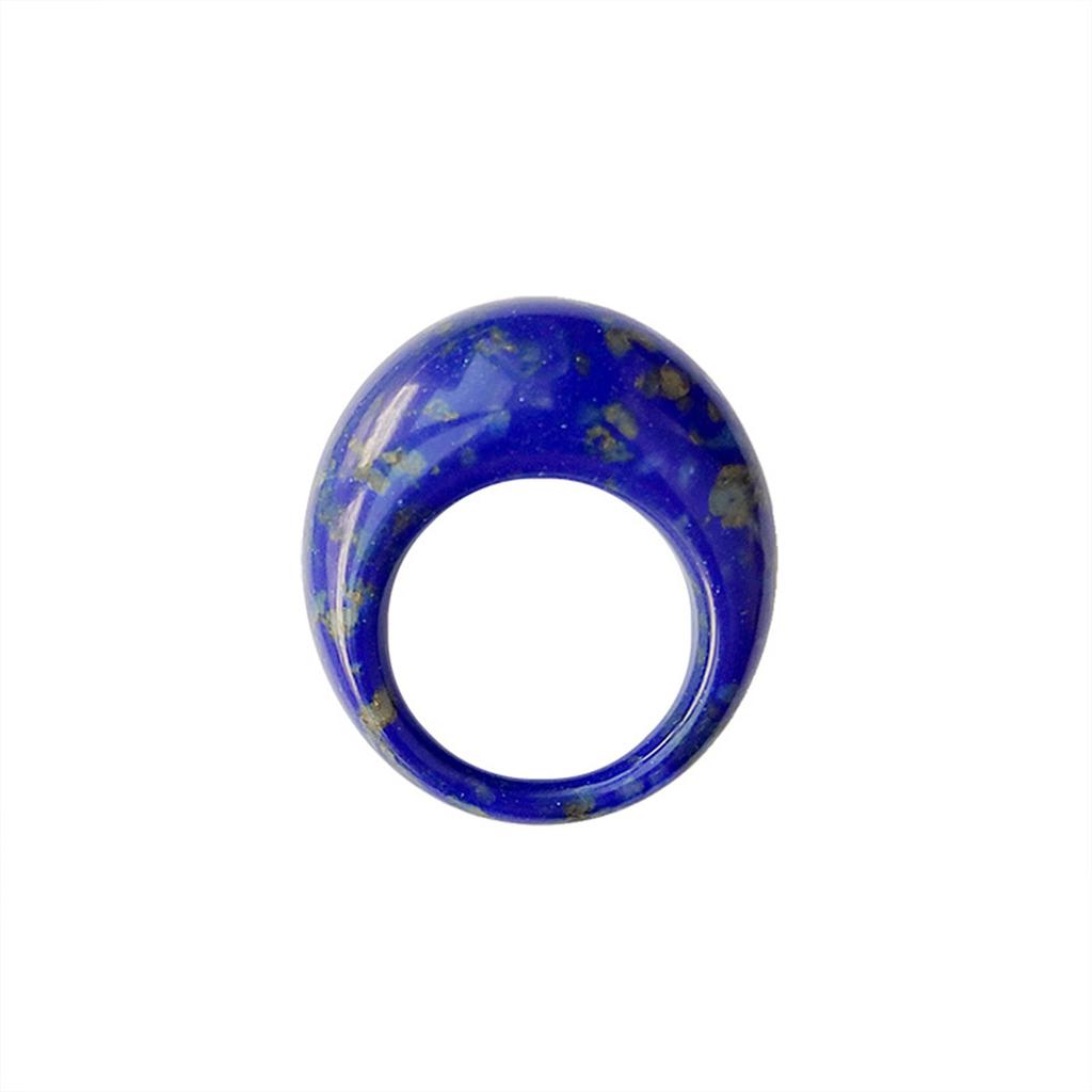 Anillos Punk Grandes de Resina de Moda Fresca para Mujeres Diseño Acrílico Irregular Colorido Anillo de Dedo Vintage para Niñas Joyería de Fiesta