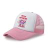 SAB Cartoon Mesh Baseball Cap: Breathable Dome for Hip Hop & Sports
