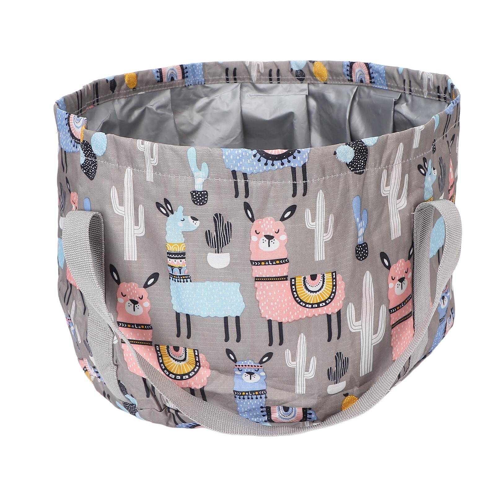 

Складная ванна для замачивания ног 21 л, сумка для ванны для ног, для мытья на открытом воздухе, для кемпинга, серая серый