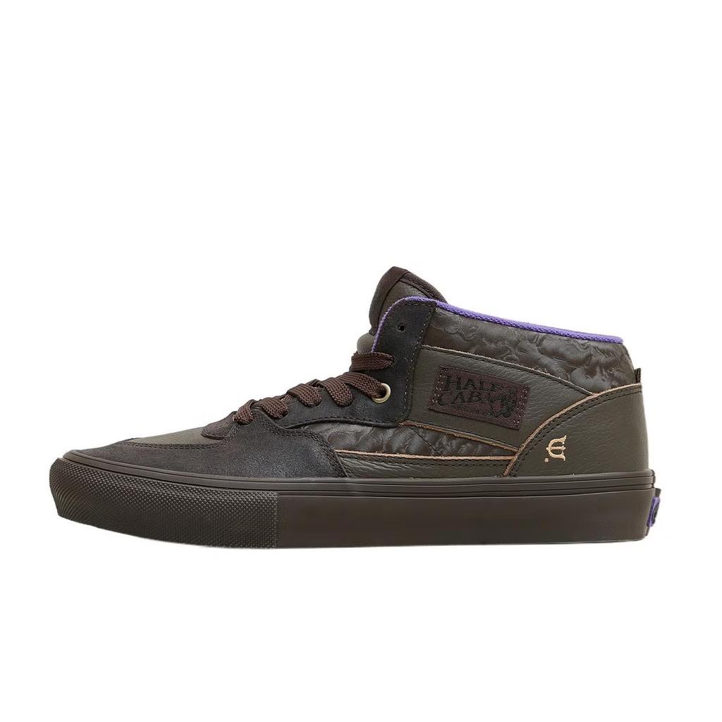 Men's Sneakers Vans Half Cab Skate Shoes Unisex High Top Black