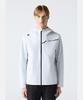 Descente Training 2-Layer Lined Zip-Up Hooded Jacket Light Grey Sr121Tjk13