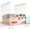Shelf Dividers, Shelf Dividers for Closet Organization Metal Closet Shelf Organizer for Wood Shelve Separator for Sweater Clothe