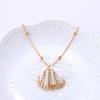 Hot  Bohemia Conch Shells Necklace Sea Beach Pendant Necklace For Women Female Cowrie Summer Party Gift Jewelry