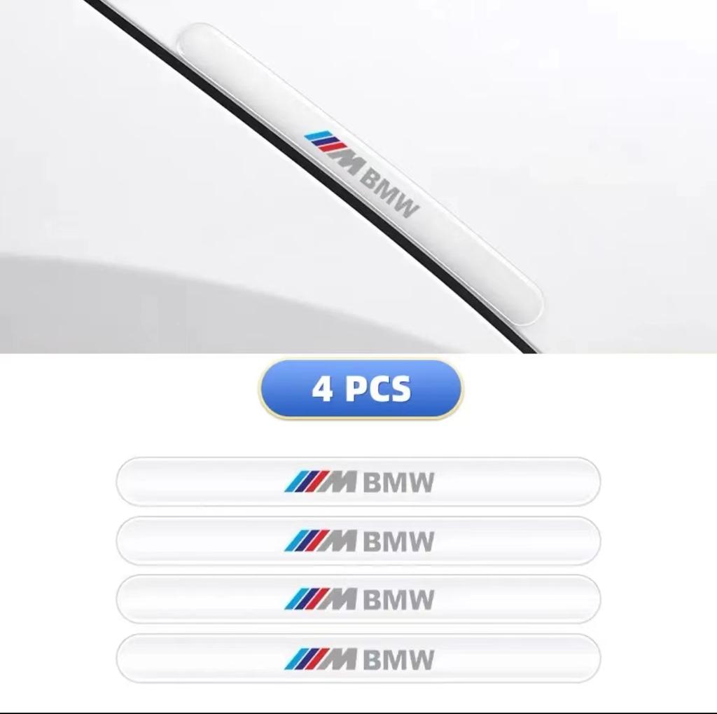2025 Hot 4/8pcs Transparent Car Door Handle Protector Film Badge Stickers For BMW E39 E46 E30 E36 E87 E60 E90 F30 F20 X3 X5 X6 G