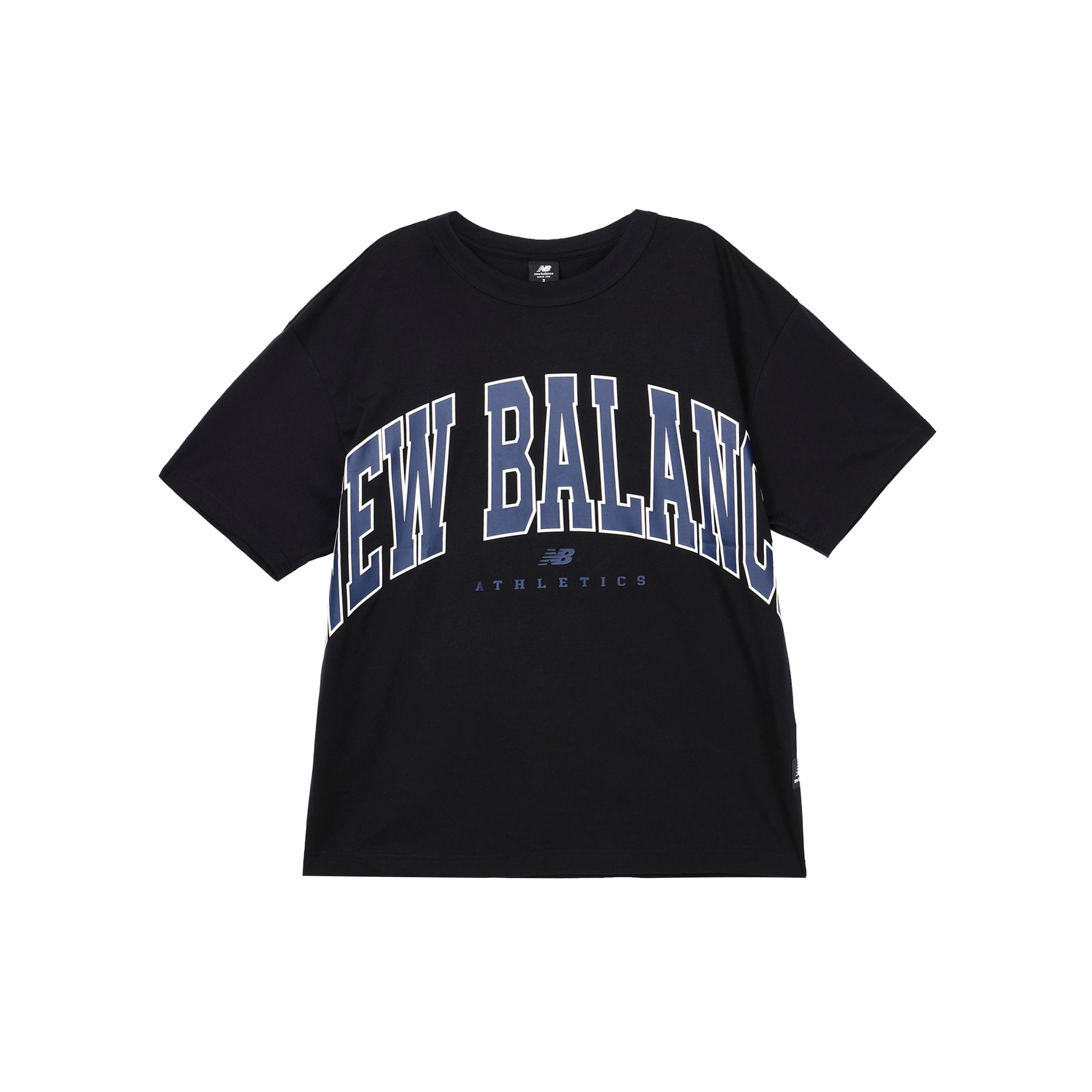 New Balance UNI SSENTIALS Футболка Унисекс Черная UT31551-BK U0