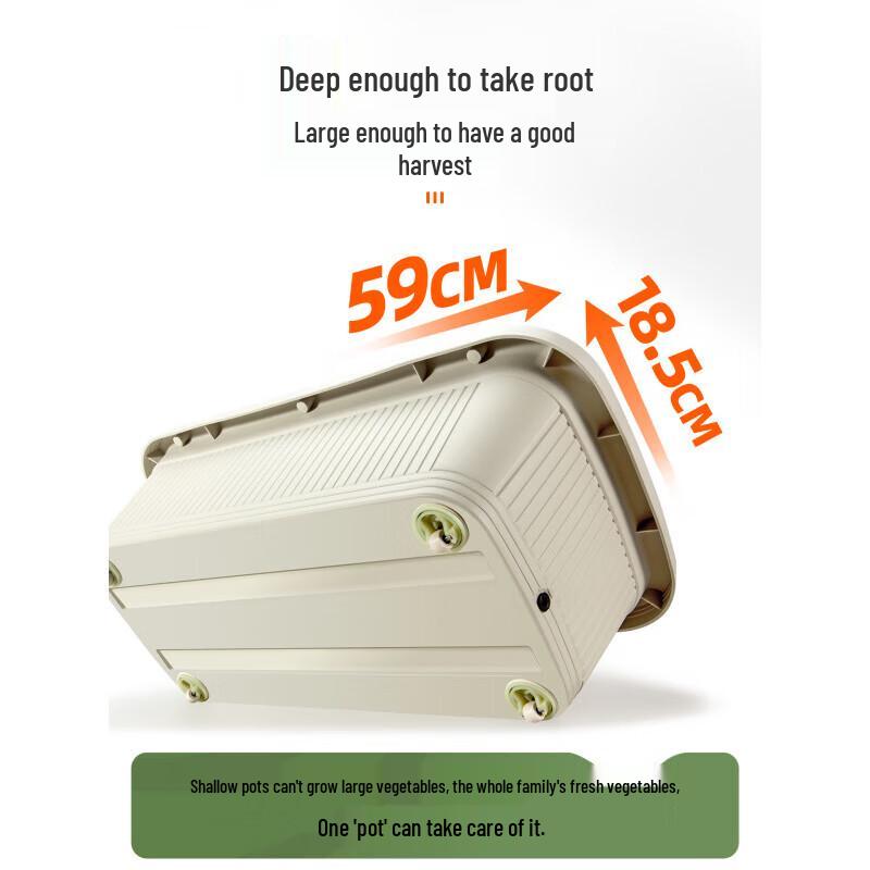 Self-Watering Rectangular Planter