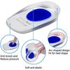 3 Pairs Gel Booster Calcaneenne Pain Pain Feet Sole Heel Plantary Orthopaedic Cushion for Man and Woman (S Blue)