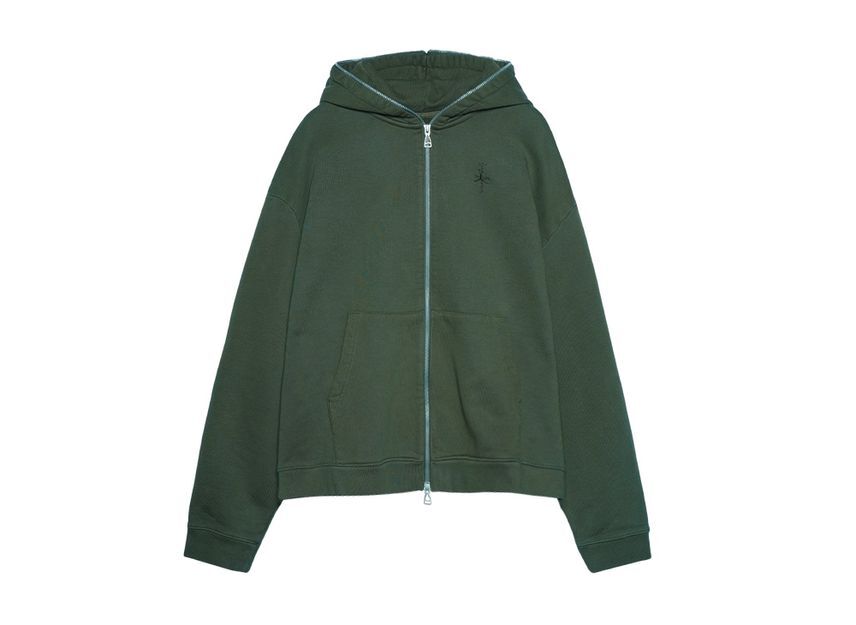 Nike Jordan Travis Scott Men s Full-Zip Hoodie Khaki XL