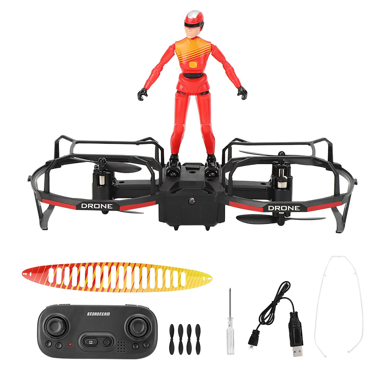 

E020 2Axle RC Stunt Paraglider Drone Altitude Hold Mode Drone QuadcopterRed