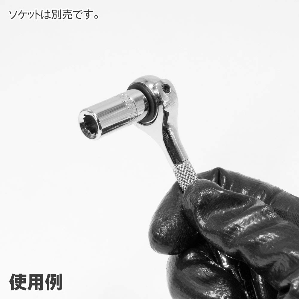 AP DR Swivel Ratchet Handle Mini 90T Ratchet Ratchet Quick DR Swivel DIY Hand Small 1/4" Handle, Wrench, Turn, 1/4" Head, Tool, Tool, Mini,