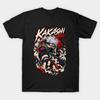 Asian Size Cotton Unisex Tshirt Print T-shirt Kakashi Hatake T-shirt No-Cut Print Regular Fit