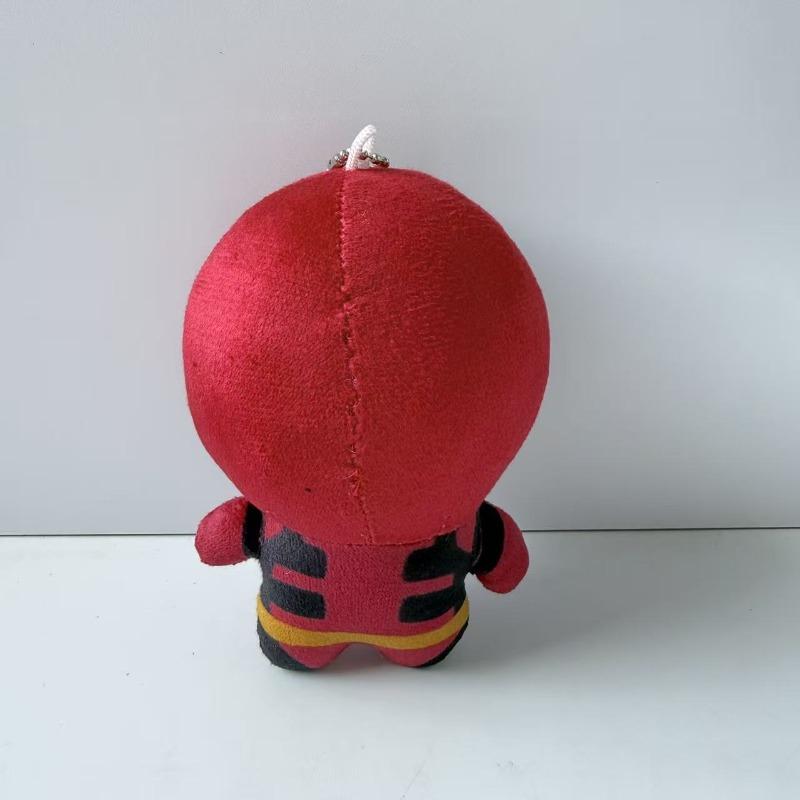 Nouveau Mignon Spiderman Deadpool Porte-clés Peluche Mignon Super-héros Poupée en Peluche Figure Douce Décoration de Bureau Maison Cadeau Collectionnable pour Fans de Films BD Marvel
