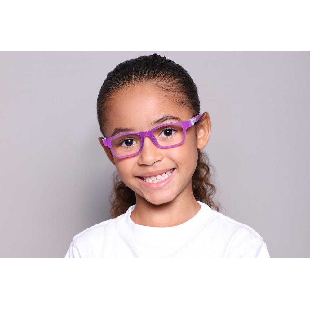 Full Rim Square Purple Smartbuy Kids Espiritu K5 Fashion Kids Eyeglasses