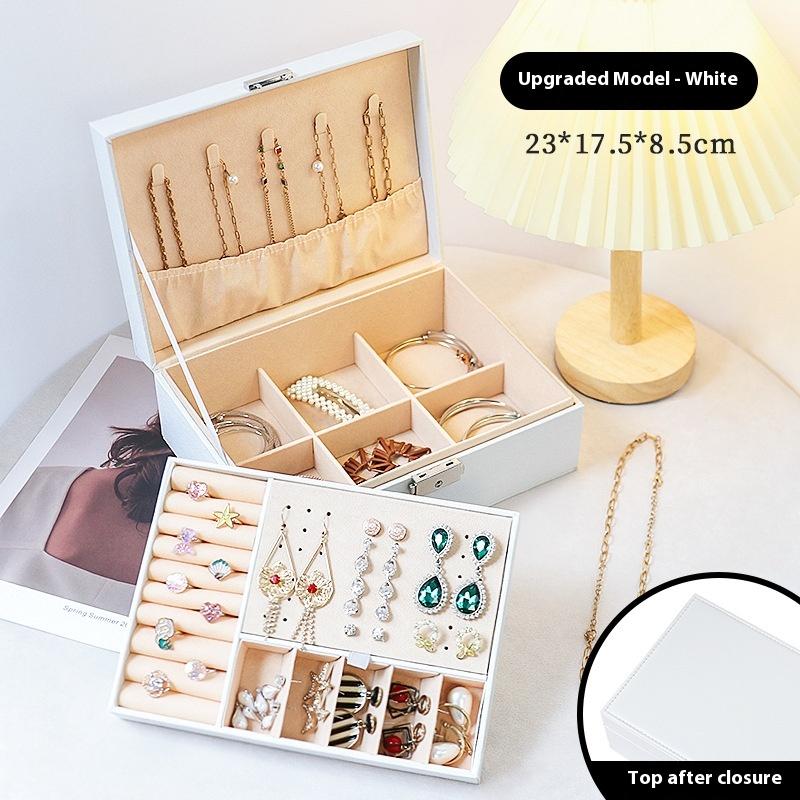 Jewelry Storage Box Necklace Ring Earrings Bracelet Jewelry Storage Box Earrings Stud Earrings Jewelry Box