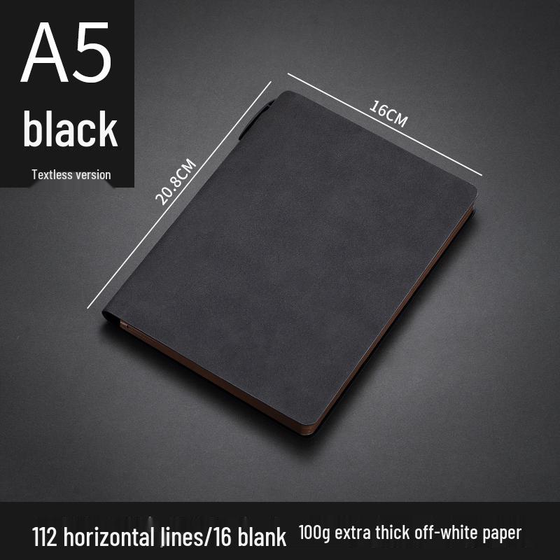 Customizable Sheepskin Notebook with Pen & Free Engraving - Company Logo 2025 Diary, A6/A5/B