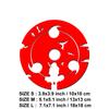 Anime Uchiha Itachi Decal, Sharingan Pattern Waterproof Sticker, Creative Fashion Accessories for Car Truck Auto Styling