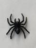 12 Black Luminous Small Halloween Prank Spiders
