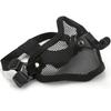 GoPro DJI Action Sports Camera Mount & Tactical Mask with Phone Holder - Half-Face Steel Wire Protective Gear