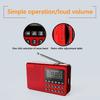 FM/AM/SW Radio Receiver Dual Antenna Full Band Radio Receiver Speaker LED Digital Display 2.1 Channel Support USB Stick/TF Card