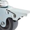 8 Pcs. Swivel Casters with Mounting Hole 50 Mm