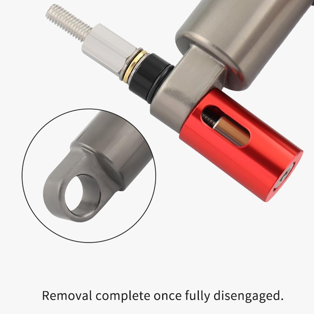 1/2Pcs MTB Road Bicycle Rear Shock Absorber Bushing Tool with 2 Adapters Rear Shock Eyelet Bushing Rear Shock Bike Repair Tool