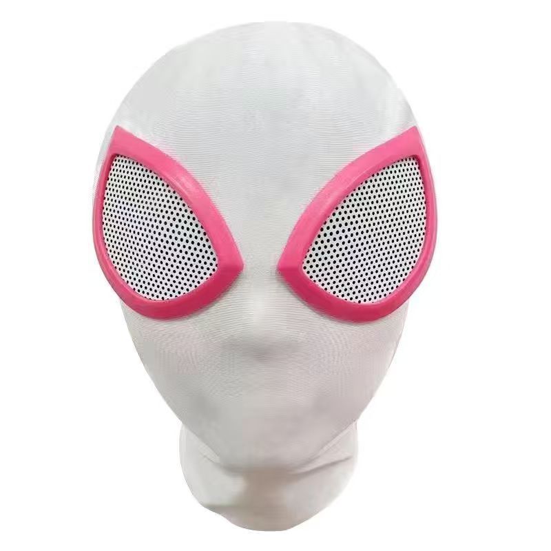 New Gwen Stacy 3D Mask For Adults, Superhero, Iron Man, Cosplay, Miles Morales, Spiderman, Halloween Costume Props Headgear