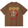 230 g/m² 100% Baumwolle Heavy Metal T-Shirt Rockband Beliebte Musik Druck Unisex Schweres Baumwoll-T-Shirt