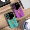 V-shaped Dragon Head For Honor 200 90 8X 9X Pro Lite P50 P40 Nova 10 11i P60 Magic4 6 Mate 20 50 Tempered Glass Phone Case