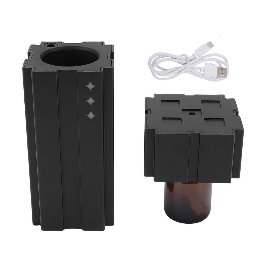 Waterless Diffuser 20ML Low Noise Anti Leakage Dual Fluid Cold Mist Essential Oil Diffuser for Car