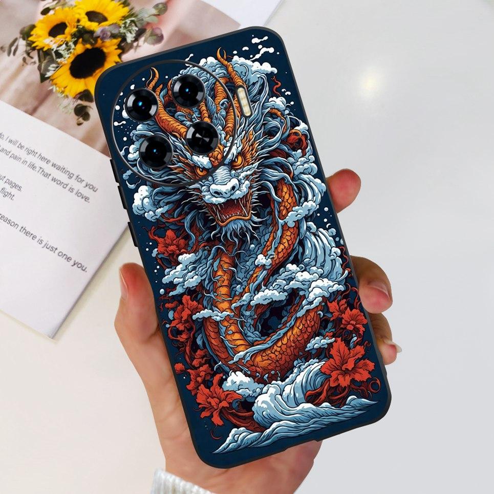 Soft Silicone Back Cover For Tecno Spark 20 20c 20 Pro Pro+ Plus Case Shockproof Etui Cool Style Dragon Cartoon Pattern