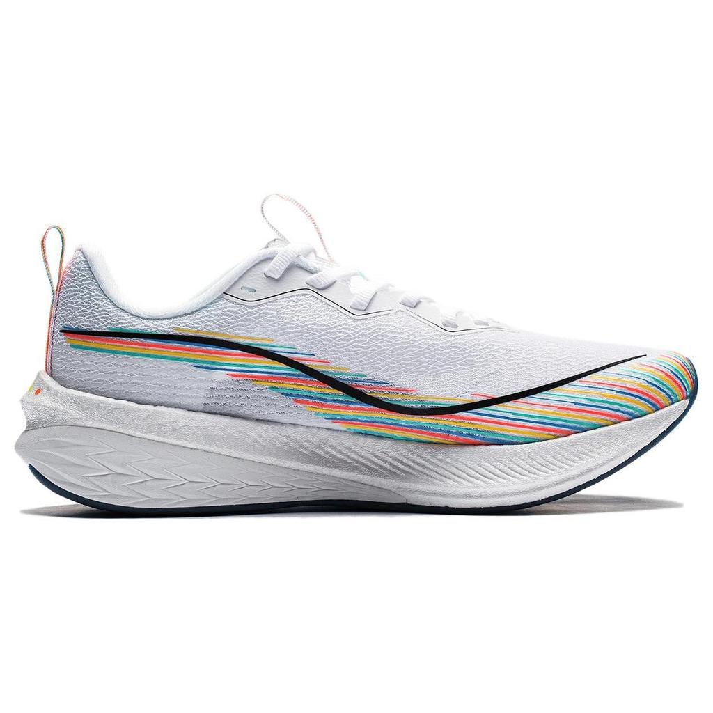 Li Ning Red Hare 6 Pro Ευέλικτη Απορρόφηση Κραδασμών Ανθεκτικό στην Τριβή Διαπνέον Χαμηλό Running Παπούτσι Γυναικείο Κανονικό Λευκό ARMT014-16