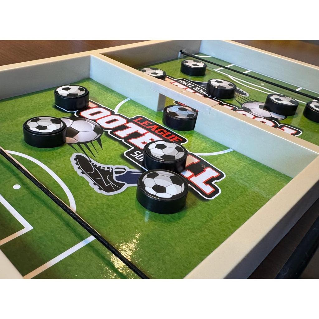 Flick Soccer a competitive board game for ages 6 and featuring a game see on social 35cm x 22cm Game, two-player parties, up, soccer, you'll media,