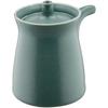 Hakusan Porcelain G-Shaped Soy Sauce Dispenser, Small, Green, Approx. 6 X 7.5cm, 80ml, Hasami Ware, Made In Japan