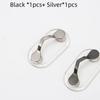 Magnetic Eyeglass Holder Clip Magnet Brooch For Shirt Collar Id Badge Holder And Earphone Clip Magnetic Accessory 1/2Pcs