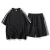 Summer Short-sleeved Sports Casual Suit For Men Thin Two-piece Set