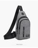 Men's Durable Nylon Travel Chest Bag